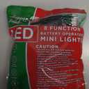 MAGOTAN Outdoor String Lights Christmas Lights 50 LED Battery Operated String Lights Fairy Lights for Christmas Tree Wedding Wreath Party Home Garden Indoor, Waterproof, 18ft, Warm White, 2 Pack