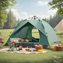 Wind Tour Lightweight Backpacking Camping Tent Waterproof Double Layer Family Tent for Hiking Fishing Outdoor Travel Picnic, Standard