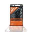 13 PCS 1/16"-1/4" Cobalt Drill Bit Set, M35 HSS Twist Drill Bits, for Hardened Metal, Stainless Steel, Cast Iron, Plastic and Wood(1/16''-1/4'')