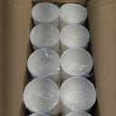 600 Count 4 oz Paper Cups, Disposable Bathroom Mouthwash White Espresso Cups for Home, School and Office