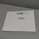 Clabby 300 Pcs 2x3 Inch Parking Permit Stickers Static Window Stickers with Front Adhesive, Car Windshield Decals Numbered (Numbered 001-300,Blue)