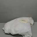 Todays Home Classic Tailored Bed Skirt Dust Ruffle, Cotton Blend Design, 14" Drop Length, Queen, Ivory