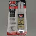 J-B Weld 50139 Plastic Bonder Body Panel Adhesive and Gap Filler Syringe - Black - 25 ml