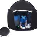 Sensory Tent for Kids, Calm Down Corner Tent for Children with Autism, ADHD, SPD, Sensory Corner, Portable Pop-up Blackout Play Tent with Travel Bag, Reduce Anxiety & Improve Focus