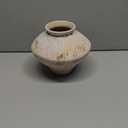 Rustic Farmhouse Textured Ceramic Vase, Handcrafted Distressed White Pottery Flower Vase for Centerpiece, Decorative Vases for Living Room, Kitchen, Bedroom, Office Decor, Gift & Weddings