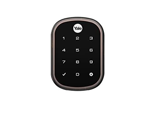 Yale | LiftMaster Smart Lock with Touchscreen Deadbolt - Works with myQ App & Key by Amazon in-Garage Delivery when paired with Smart Garage Hub (sold separately), Oil Rubbed Bronze