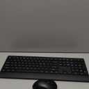 Wireless Keyboard and Mouse Combo, Full Size Quiet Key Computer Keyboard and Cordless Mice with 3 DPI Adjustable, 2.4G LagFree, Long Battery Life, Compatible with Windows and Mac Systems