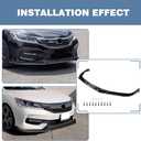 Front Bumper Lip for Honda Accord Sedan EX/EX-L/LX/Sport/Touring 2016 2017