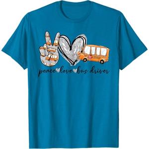 School Bus Driver Men Women Kids T-Shirt, L