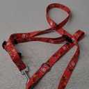 Christmas Dog Collar and Leash Set - Premium Adjustable Dog Collar for Small Medium Large Dogs (Christmas Set,M)