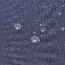 INFBLUE Outdoor Loveseat Cushion Set Patio Deep Seat Cushion for Outdoor Furniture Water Repellent 44'' x 24'' Patio Cushion Set for Couch, Bench and Swing, Fade Resistant (Blue Grey, 2 Sets)
