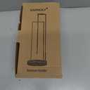 Incense Holder for Sticks, USB Powered Luminous Base, Anti-Ash Flying Incense Burner with 30 Incense Sticks, Detachable Glass Ash Catcher