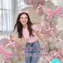 Soonlyn Bow Balloon Arch kit 13ft 12In for Coquette Baby Shower Decorations with Bow Foil Balloon, Pink Bow Ribbon 28pcs for Coquette Birthday Decorations Bridal Shower Bachelorette