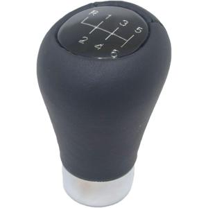 Pursuestar Black Genuine Leather 6 Speed Manual Short Shift Knob for BMW 1 3 5 6 Series E30 E32 E34 E36 E38 E39 E46 E53 E60 E63 E83 E84 E90 E91 E92