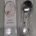 HIWARE Thick Heavy-weight Soup Spoons, High Grade Stainless Steel Soup Spoons, Set of 6 (Silver)