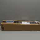 Farmhouse Style Wooden Kids Growth Chart Ruler for Boys and Girls (Rustic Brown - NTT)