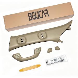 Driver Side A-Pillar Grab Handle for Toyota 4Runner 5th Gen (2014-2024), OEM-Style Texture, Matches Passenger Side, Sturdy & No Creaking Noise, Easy Installation (Beige)