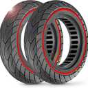 BANGTING 2-Pack 10x2.125 Tubeless Scooter Tires - Fits Models: 8.5x2.0, 8½x2, 50-75-6.1, 10×2.0, 10×2-6.1, 10×2(54-152) | Verify Rim Size: 6.5-6.65" Diameter & 1.26-1.34" Width | Puncture-Resistant