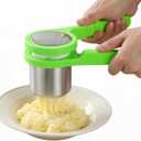 Potato RicerKaileoVista Upgraded Large Stainless Steel Potato Masher with 3 Interchangeable Discs,Unique twisting action makes ricing potato easier