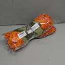 2 x 6 Bundles Silk Geraniums Artificial Flowers for Outdoors, UV Resistant Faux Plants Realistic for Garden Patio Porch Window Box Home Indoor Outdoor Decor (6, Orange-red)