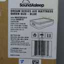 SoundAsleep Dream Series Air Mattress with ComfortCoil Technology & Internal High Capacity Pump - Queen Size