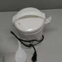 1.0L Mini Rice Cooker,WHITE TIGER Portable Travel Steamer Small,15 Minutes Fast Cooking, Removable Non-stick Pot, Keep Warm, Suitable For 1-2 People - For Cooking Soup, Rice, Stews & Oatmeal