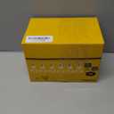 Ascher 60 Watt Equivalent, E26 LED Filament Light Bulbs, Daylight White 4000K, Non-Dimmable, Classic Clear Glass, A19 LED Light Bulb with 80 CRI, Pack of 6