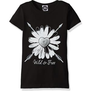 Fifth Sun Girls' Little Girls' Travel Inspired Graphic T-Shirt (10-12)
