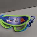 Kids Swim Goggles Age 3-8, Toddler Goggles No Hair Pull,Child Swimming Mask Fabric Strap