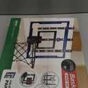 24" x 16" Indoor Large Basketball Hoop Toy - Upgraded Adjustable Height Basketball Hoop Over The Door with Complete Accessories, Basketball Toys Christmas Birthday Gifts for Kids & Adults