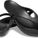 Crocs Women's Kadee II Flip Flops (Black)