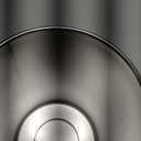 KIVY Vacuum Coffee Canister - Push Lid Preserves Coffee Aroma & Oil - Stainless Steel Airtight Coffee Canister - Container for Ground & Coffee Bean Storage - Coffee Storage Jar - Removes Excess Air (Medium, Black)