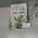 OSANI 24" Gooseneck Long Arm Grow Light, 48" Wide Coverage, 6000K Full Spectrum LED Grow Lights for Indoor Plants with Red Blue LEDs, 10-Level Dimmable, Auto Timer, USB & Adapter, Grow Lights Indoor