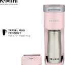 Keurig K-Mini Single Serve K-Cup Pod Coffee Maker, 6 to 12oz Brew size, with Cord Storage, Perfect for Small Spaces, Dusty Rose