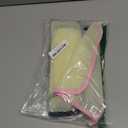 Tatuo 5 Pcs Exfoliating Face and Body Wash Cloths Towel Weave Bath Exfoliating Scrub Massage Bath Cloth for Women and Men, 10.63 x 9.05 Inch (White, Pink, Blue, Gray, Black Edge)