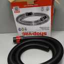 Shop-Vac Premium Universal Hose Plastic 8'X 1-7/8", Vacuum Hose Compatible with Rigid, Dewalt, Husky, Craftsman, Bauer, Masterforce Vacuum Cleaners