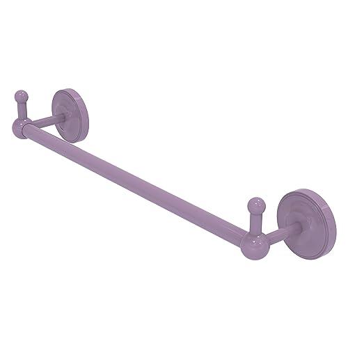Allied Brass PR-41-36-PEG-LVN Prestige Regal Collection 36 Inch Towel Bar with Integrated Hooks, Lavender