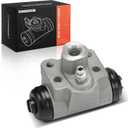 A-Premium Rear Left Driver Drum Brake Wheel Cylinder Compatible with Honda Models - Civic Hybrid 2003 2004 2005, Fits 1.3L Models Only, Replace# 43301S6AJ51
