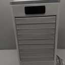 Portable Evaporative Air Cooler, Quiet Windowless Swamp Cooler with 4 Ice Packs, 2 Gallon Water Tank, Remote Control, 4 Modes & 3 Speeds, Oscillating Cooling Fan for Bedroom, Living Room and Office, 22'*12'*11'