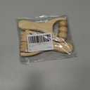 DOITOOL Wooden Foot Massager Roller Handheld Acupoint Massage Tool for Neck Shoulder Back Relief Portable Natural Wood 5.90X3.14X1.18 Inches