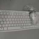 Logitech MK270 Wireless Keyboard and Mouse Combo for Windows, 2.4 GHz Wireless, Compact Mouse, 8 Multimedia and Shortcut Keys, 2-Year Battery Life, for PC, Laptop - White