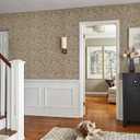 JiffDiff Leopard Print Peel and Stick Wallpaper, Waterproof Removable Self Adhesive Textured Wall Paper, Yellow Unique Funky Cheetah Contact Paper for Bedroom and Bathroom 120"X17.3"(14.4 sq. ft) (Black/Gold)