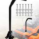 Gledewen Mower Assist Handle, Adjustable Lawnmower Grab Bar, Compatible with Almost Zero Turn Lawn Mower, On Off Lawnmower Aid Help Bar, Use to Steady Balance Black Color