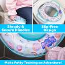 Peppa Pig Soft Potty Training Toilet Seat, Baby Potty Training, Safe, Easy to Clean