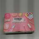 Pretend Makeup Kit for Girls, 11 Pcs Kids Cosmetic Pretend Play Beauty Make Up Set, Not Real Eye Shadow Blush Palette Lipstick wit Hand Bag, Pink