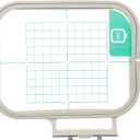 New brothread Embroidery Machine Hoop SA432 with 4"x4" Embroidery Area for Brother SE700 PE545 SE600 LB5500 PE535 550D SE630 LB5000 SE625 SE425 400 PE540D PE525 PE500 LB7000 6800 BabyLock Sofia2 Verve