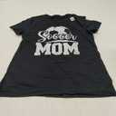 Soccer Mom Soccer Player Game Day Mother's Day T-Shirt (Black) S