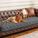 Ameritex Waterproof Dog Bed Cover Pet Blanket with Anti-Slip Back for Furniture Bed Couch Sofa (30x90 Inch (Pack of 1), Darkgrey)