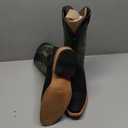 ARIAT Men's Futurity Rider Cowboy Boot, Black/ Smokey Roughout, 9 Wide