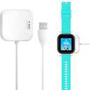 Charger Compatible with AT&T Amigo Jr Watch with 3.3 Feet Charger (White)